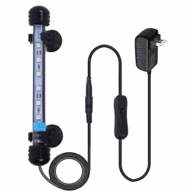 Mlj 743829226526 Led Aquarium Light 7-44 Inch Waterproof Fish White With Blue Rgb Unde