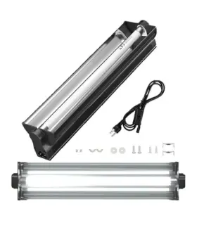 Moumoupurr B0f89d8zqw T5 Uvb Reptile Light Fixture Combo Kit - 12 Inch 8w Terrarium Hood