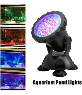 Much U51-2 Aquarium And Pond 7-color Led Diving Spotlight Model 2-pack