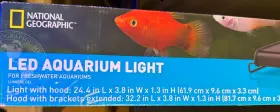 National Geographic Nc-13-208 24 Inch Aquarium Led Light Fish Tank Full Spectrum