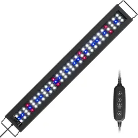 Nicrew 313033681673 Full Spectrum Planted Led Aquarium Light With Timer For Freshwater Fish