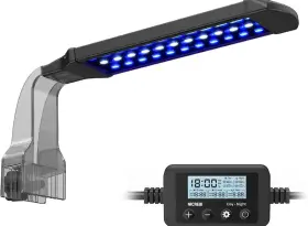 Nicrew 726084713642 Marine Clip On Aquarium Light Saltwater Fish Tank For Coral Reef T