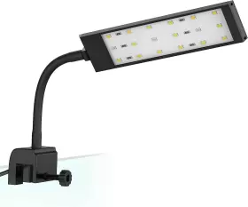 Nicrew N14211 Fish Tank Clip On Light Clamp Aquarium With White And Blue Leds 3