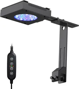 Nicrew N15450 30 Watts Aquarium Led Reef Light Dimmable Full Spectrum Marine For Saltwater