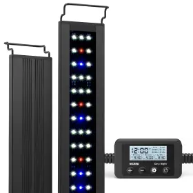 Nicrew N81214 C10 Plants Led Aquarium Light 30-36 In 20watts Full Spectrum Fish Tank Lig