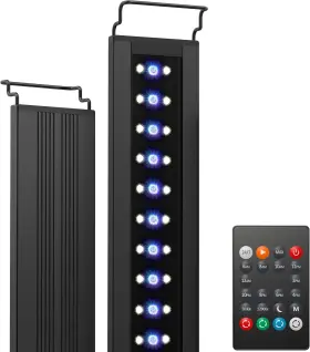 Nicrew N83112 C10 24/7 Led Aquarium Light For Plants 18-24 Inches Full Spectrum Fish