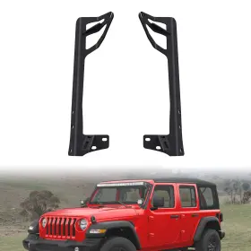 Nilight 90048b Upper Windshield Frame Mounting Bracket A-pillar Mounts For 52 Inch L