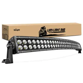 Nilight B015tzzfeg 54 312w Curved Led Work Light Spot Flood Combo Bar Driving Fog Lamp Off