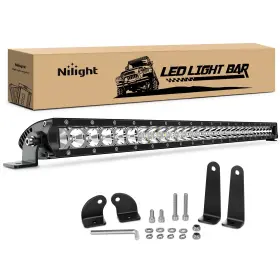Nilight B019xt82mq 31 Inch 150w Led Light Bar Off-road Spot Flood Combo Roof Bumper Jeep