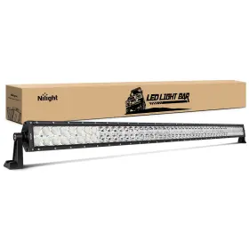 Nilight B01kt0bf04 52in 300w Led Light Bar Off Road Driving Spot Flood Combo Truck Boat