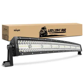 Nilight B01n28v90q 33 Inch Curved Triple Row Led Light Bar 9860lm - Spot Flood Work
