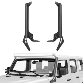 Nilight B0b9gycn59 Windshield A-pillar Mount For 52 Inch Light Bar And Pods 18-24 Wrangler Jl Jt