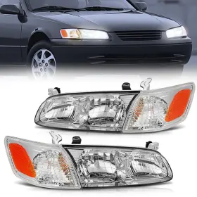 Nilight B0cnxgr3y3 Headlight Assembly Compatible 2000 2001 Toyota Camry Replacement