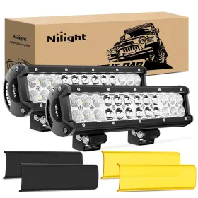B0F2J1632R NILIGHT Led Light Bar Covers Spot Flood
