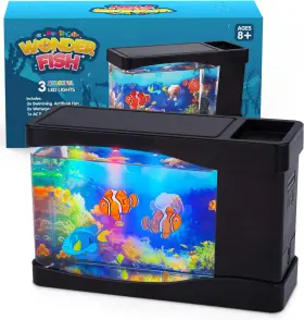 Nurily Wf01 Artificial Fish Tank Virtual Ocean Toy In Motion Lamp - Mini Office Desk Aquari Nurily Wf01 Artificial Fish Tank Virtual Ocean Toy In Motion Lamp - Mini Office Desk Aquari