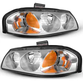 Oedro B09kndh8vb Headlights Assembly Compatible 2000-2005 Chevy Impala Replacement