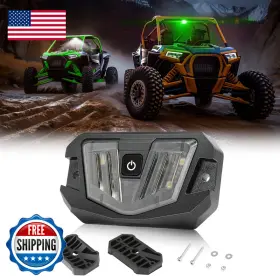Offroadtown B0d4cgxcrp Utv Dome Light Universal Roll Bar Mount 12v Led Utility