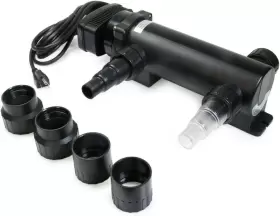 Oxyful 689721886065 18w Non-submersible Uv Ultraviolet 14 Inch Light Clarifier Lamp Filter For Aquarium
