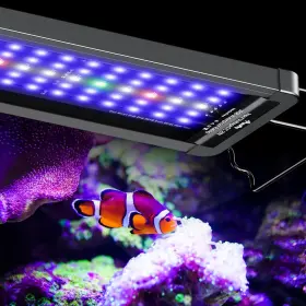 Pawfly 313044314300 12w Saltwater Aquarium Light For 12 Inch To 18 Fish Tanks Dimmable Led Reef