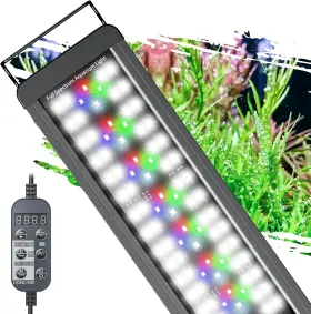 Pawfly 711181392364 12w 24/7 Aquarium Led Light For 12 Inch To 18 Tanks Extendable Fish Tank Lig