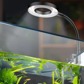 Pawfly 744110356175 4.5 W Led Aquarium Light For 1 To 5 Gallon Fish Tanks Clip On Tank L