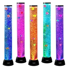 Playlearn Usa 060621101925 Sensory Bubble Tube Inch 31 Fake Fish Tank Floor Lamp Color Ch