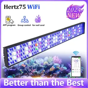 Popbloom H75-reef H75 Wifi Led Aquarium Light Full Spectrum 36 Inch 90cm Saltwater Reef Coral
