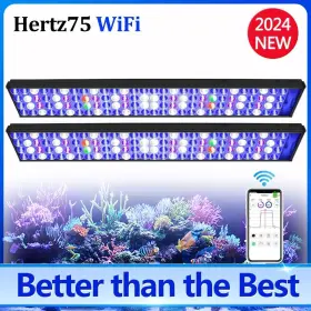Popbloom H75-wifi H75 Wifi Reef Led Aquarium Light 72 Inch Full Spectrum Saltwater Coral Tank