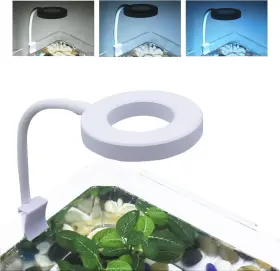 Pueutu 726084642751 Small Aquarium Light Clip On Fish Tank Led Usb Full Spectrum