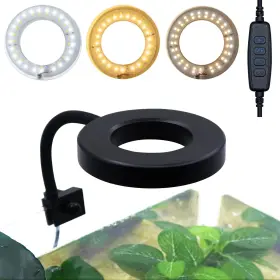 Pueutu Pu-mi001 Upgraded Aquarium Light Clip On Fish Tank Led Small Usb Dimmer Mu