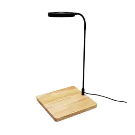 Qwlwbu 694563148011 Led Aquarium Light 360 Degree Full Spectrum With Bamboo Board 10w N