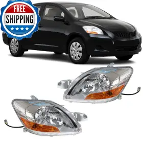 B09M8H2RM2 RAINMAN S Headlight Halogen Yaris