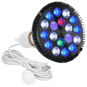 Rayway Sz0701 18w Led Aquarium Light Bulb Grow Plant Lights Fish Tank Full Spectrum F