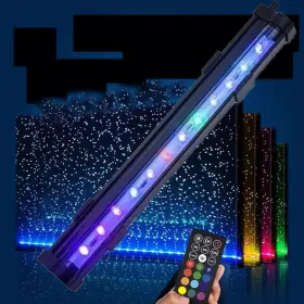 Reirqie 484614815979 Submersible Aquarium Light Led Air Bubble Rgb Col