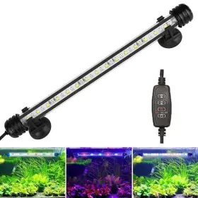 Reirqie 488451158756 Submersible Aquarium Light Underwater Fish Tank With Timer Auto On/off