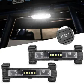 Rfroad Lighting B0db8hc336 Utv Dome Light Universal Roll Bar Cage Mount Interior