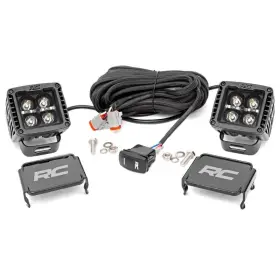 B07KYTS3ZB ROUGH COUNTRY Square Led Cube Lights Drl