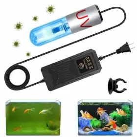 Rutloy 705735198380 Mini 3w Timer Uv Aquarium Clean Light Algae Removal Fish Tank Le Rutloy 705735198380 Mini 3w Timer Uv Aquarium Clean Light Algae Removal Fish Tank Le