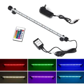 S Smiful 680491860385 Led Aquarium Lights Rgb Fish Tank Underwater Ip68 Waterproof Submersi