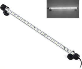 S Smiful 744759220646 Led Aquarium Light Fish Tank Lights Underwater Crystal Glass 15-white White