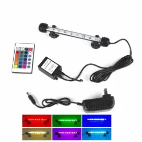 S Smiful 748440843510 Aquarium Lights Rgb Fish Tank Underwater Led Ip68 Waterproof Submersib