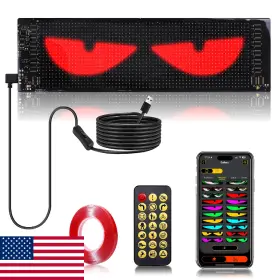 Sachie B0fl7cwtwc 5800 Lux Led Display 23.4x4.73in Multi-panel Sync 3x Brighter