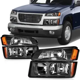 Scitoo B0925gq28s Headlight Assembly Fits For Chevy Avalanche 1500/2500 2002-2006 Body