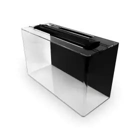 Seaclear Acrylic Aquarium X10-101-53206 20 Gal Combo Set With Led Lighting 24 Inch L By 13 W