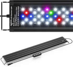 Seaoura B0b4vf4z9x Led Aquarium Light 24-30 Inch Full Spectrum With Timer Memory Diy Mode
