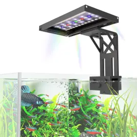 Seaoura Sr-617-1 Clip On Aquarium Light-24/7 Lighting Cycle Fish Tank Light With Timer Full S