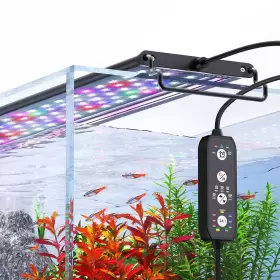 Seaoura Sr-618 24/7 Mode Led Aquarium Light For Plants-full Spectrum Fish Tank With Ti