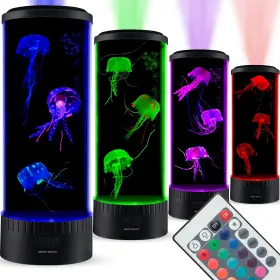 Sensorymoon 691323425450 Large Led Jellyfish Lava Lamp Aquarium - Electric Round Jellyfish Sensorymoon 691323425450 Large Led Jellyfish Lava Lamp Aquarium - Electric Round Jellyfish