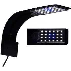 Seven Master 784135218027 Aquarium Clip-on Led Light Clamp Fish Tank Black