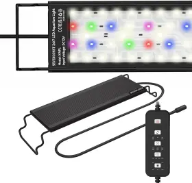 Sevenconst 445041012095 24/7 Mode Led Aquarium Light For 12-18 Inch Plant And Fish Tank Ip68 Full Spectru